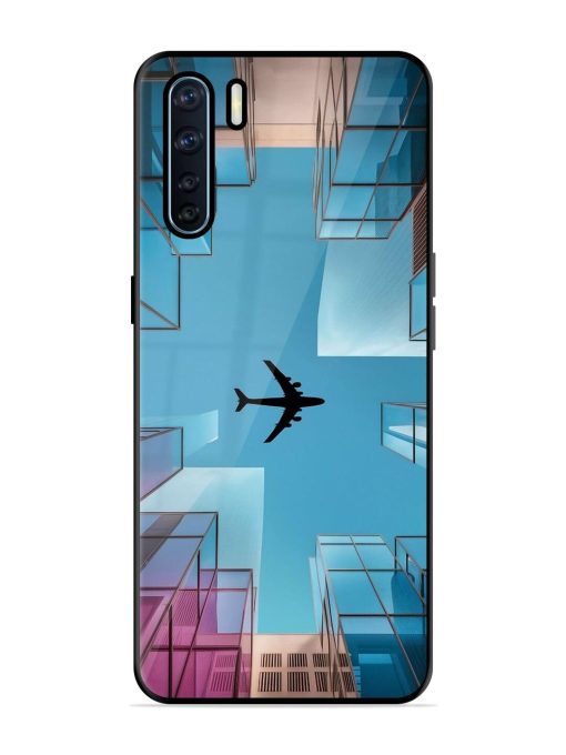 Urban Flightpath Glossy Soft Edge Case for Oppo F15