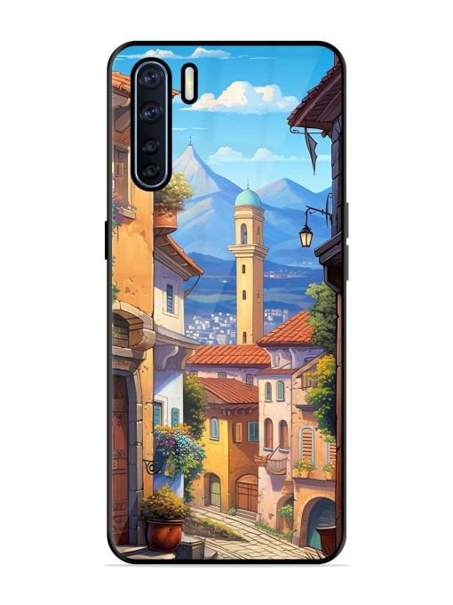 Tuscan Twilight Glossy Soft Edge Case for Oppo F15