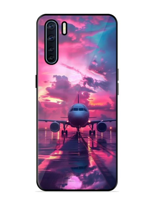 Neon Runway Glossy Soft Edge Case for Oppo F15