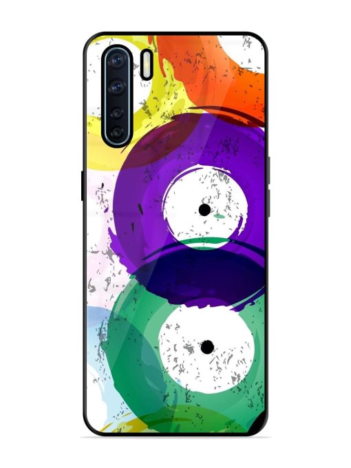 Vinyl Vibrations Glossy Soft Edge Case for Oppo F15