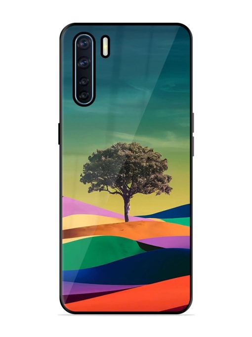 Rainbow'S Lone Sentinel Glossy Soft Edge Case for Oppo F15