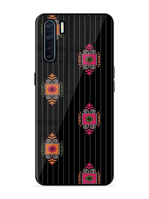 Ornate Elegance Glossy Soft Edge Case for Oppo F15