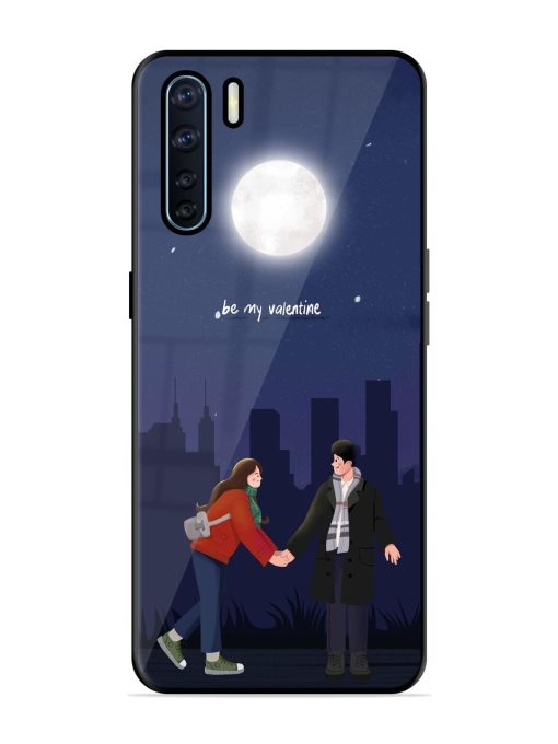 Moonlight Proposal Glossy Soft Edge Case for Oppo F15