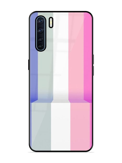 Pastel Palette Glossy Soft Edge Case for Oppo F15