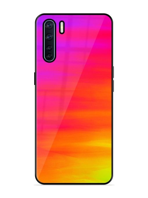 Neon Horizon Glossy Soft Edge Case for Oppo F15