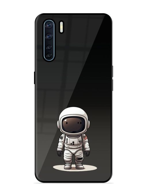 Neon Astronaut Glossy Soft Edge Case for Oppo F15