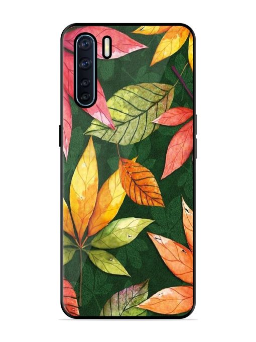 Autumn'S Embrace Glossy Soft Edge Case for Oppo F15