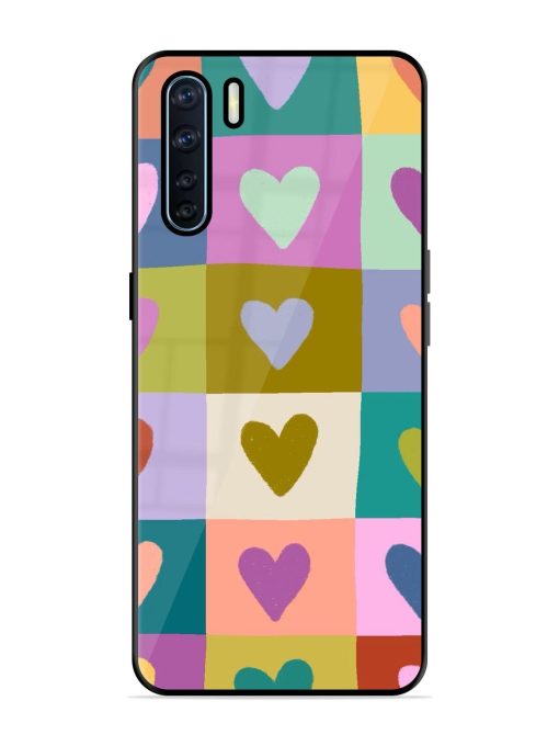 Box Of Hearts Glossy Soft Edge Case for Oppo F15