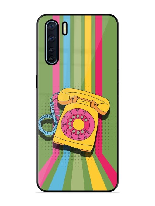 Retro Dialer Glossy Soft Edge Case for Oppo F15