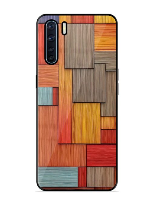 Woodsy Wonders Glossy Soft Edge Case for Oppo F15