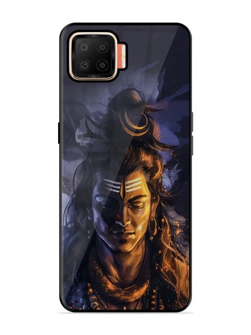 Lord Shiva Glossy Soft Edge Case for Oppo F17 Chachhi