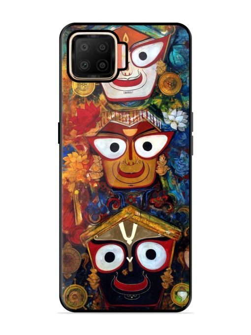 Lord Jagannath Glossy Soft Edge Case for Oppo F17 Chachhi