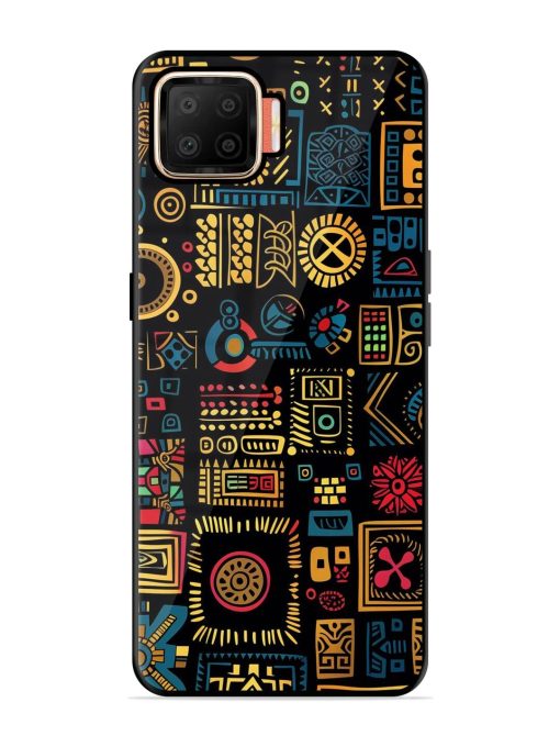 Tribal Tapestry Glossy Soft Edge Case for Oppo F17