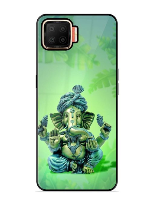 Ganesha, The Remover Of Obstacles Glossy Soft Edge Case for Oppo F17 Chachhi