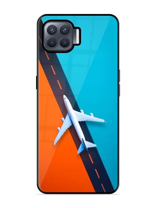 Skyward Bound Glossy Soft Edge Case for Oppo F17 Pro Chachhi