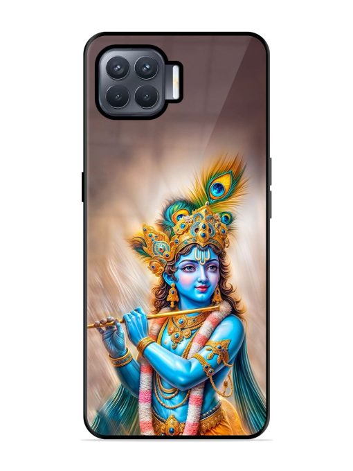 Divine Krishna Glossy Soft Edge Case for Oppo F17 Pro Chachhi