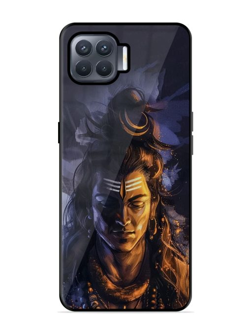 Lord Shiva Glossy Soft Edge Case for Oppo F17 Pro Chachhi