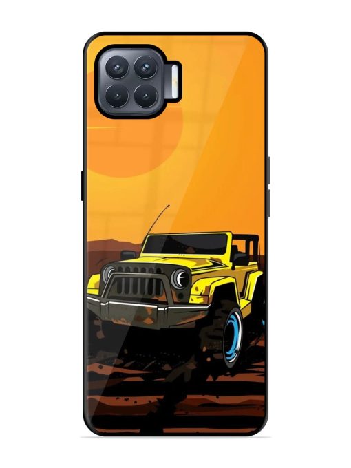 Sunset Cruise Glossy Soft Edge Case for Oppo F17 Pro Chachhi