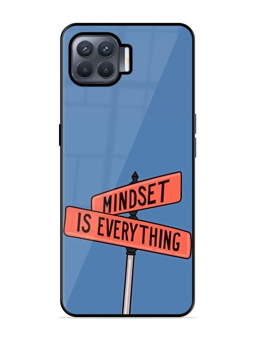 Mindset Matters Glossy Soft Edge Case for Oppo F17 Pro Chachhi