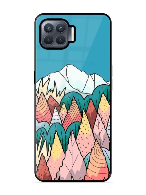 Mountain Dreamscape Glossy Soft Edge Case for Oppo F17 Pro Chachhi