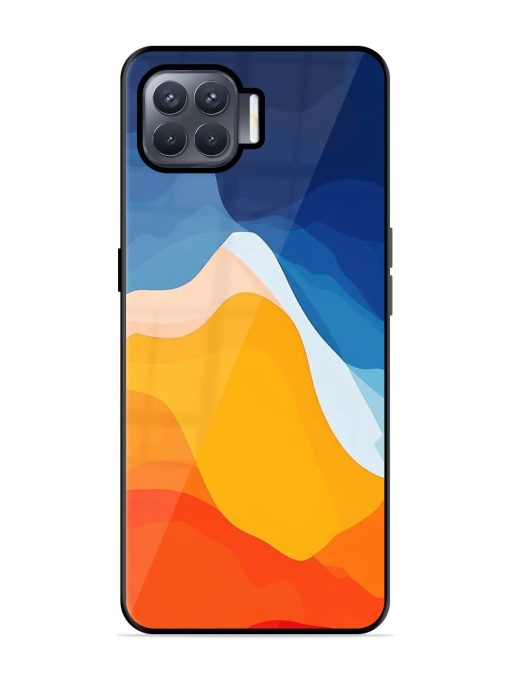 Liquid Landscape Glossy Soft Edge Case for Oppo F17 Pro Chachhi