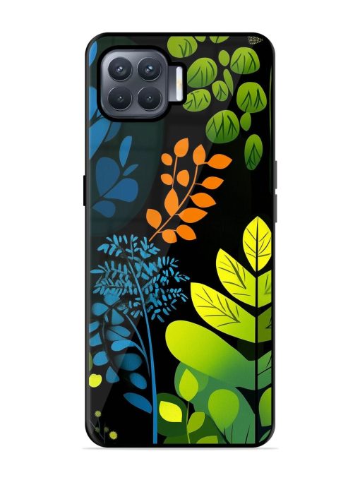 Midnight Garden Glossy Soft Edge Case for Oppo F17 Pro Chachhi