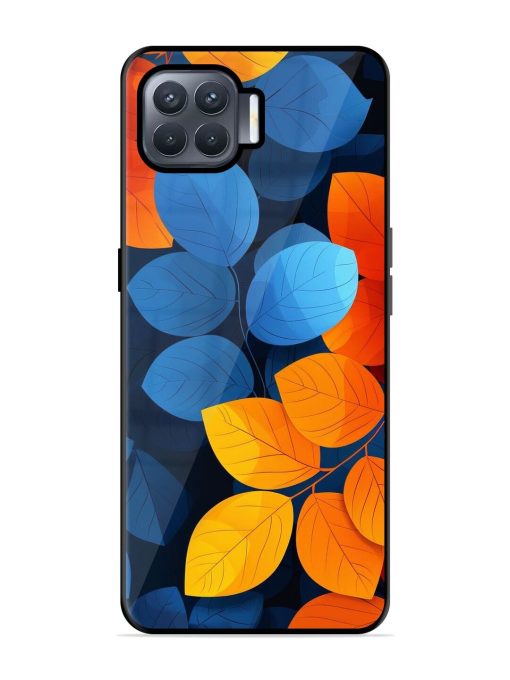 Autumn'S Contrast Glossy Soft Edge Case for Oppo F17 Pro Chachhi