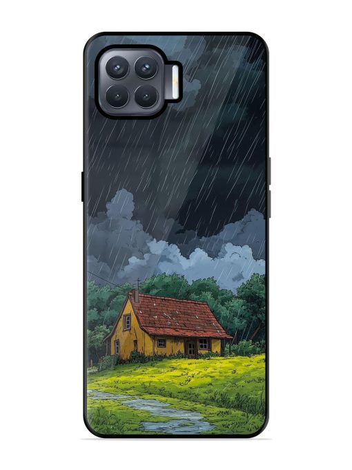 Rainy Day Retreat Glossy Soft Edge Case for Oppo F17 Pro Chachhi