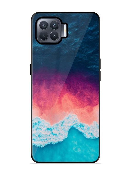 Where The Ocean Meets The Sky Glossy Soft Edge Case for Oppo F17 Pro