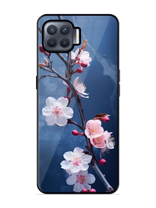 Delicate Blossoms Glossy Soft Edge Case for Oppo F17 Pro Chachhi