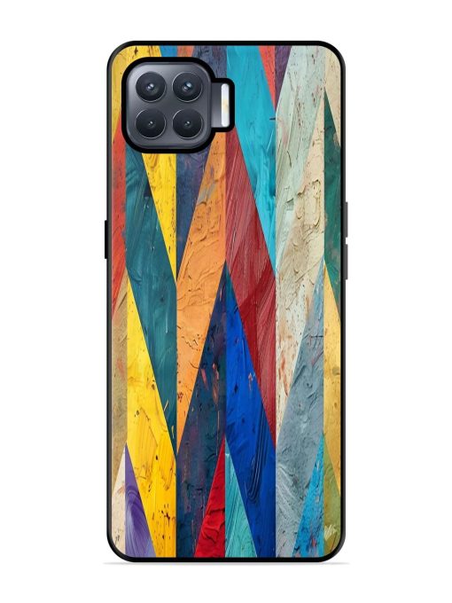 Abstract Tapestry Glossy Soft Edge Case for Oppo F17 Pro Chachhi