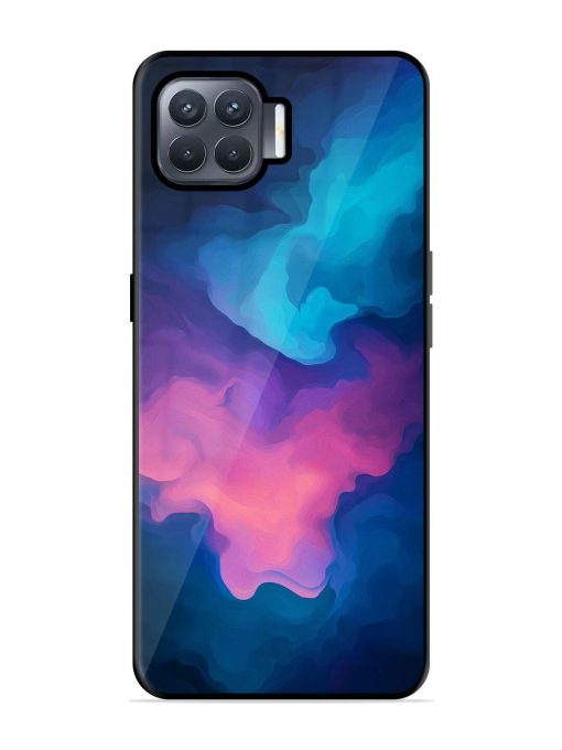 Cosmic Canvas Glossy Soft Edge Case for Oppo F17 Pro Chachhi