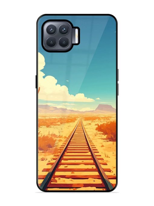 Endless Horizon Glossy Soft Edge Case for Oppo F17 Pro Chachhi