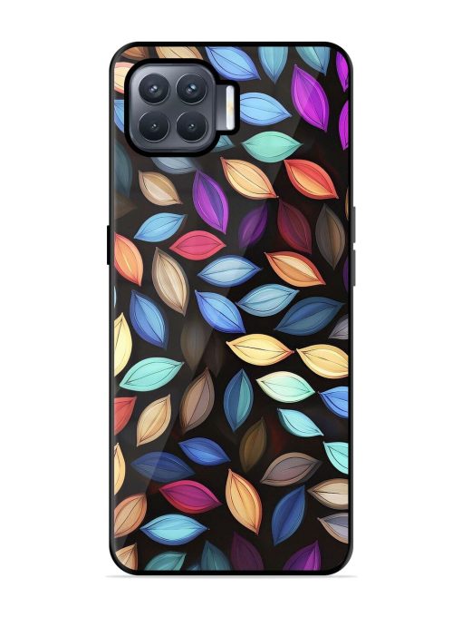 Colorful Kaleidoscope Glossy Soft Edge Case for Oppo F17 Pro Chachhi