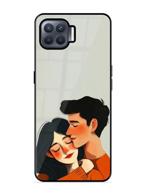 Craft Couples Glossy Soft Edge Case for Oppo F17 Pro Chachhi