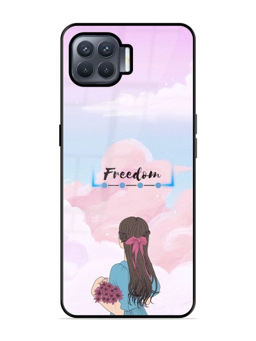 Skyward Dreams Glossy Soft Edge Case for Oppo F17 Pro Chachhi