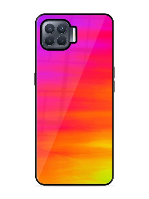 Neon Horizon Glossy Soft Edge Case for Oppo F17 Pro