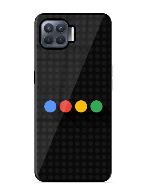 Google Dots Glossy Soft Edge Case for Oppo F17 Pro Chachhi