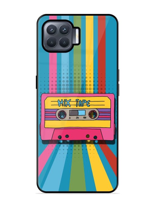 Retro Cassette Tapes Glossy Soft Edge Case for Oppo F17 Pro Chachhi