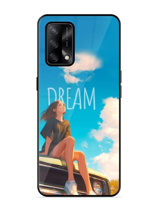 Girly Dream Art Glossy Soft Edge Case for Oppo F19 Chachhi