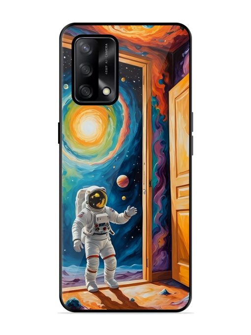 Artistic Space Glossy Soft Edge Case for Oppo F19 Chachhi