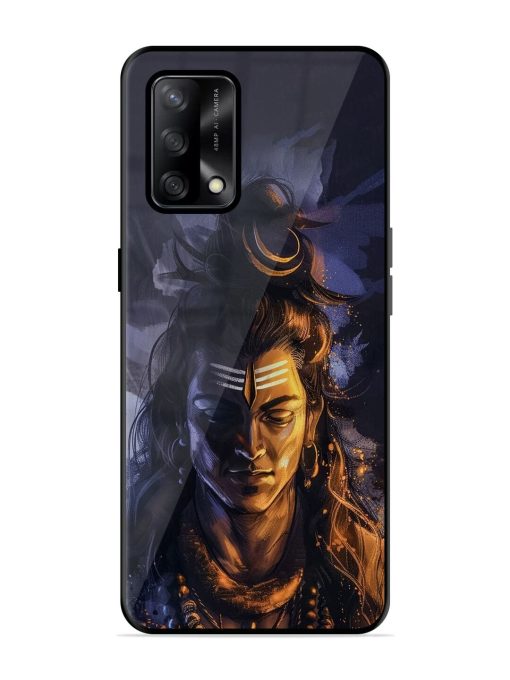 Lord Shiva Glossy Soft Edge Case for Oppo F19 Chachhi