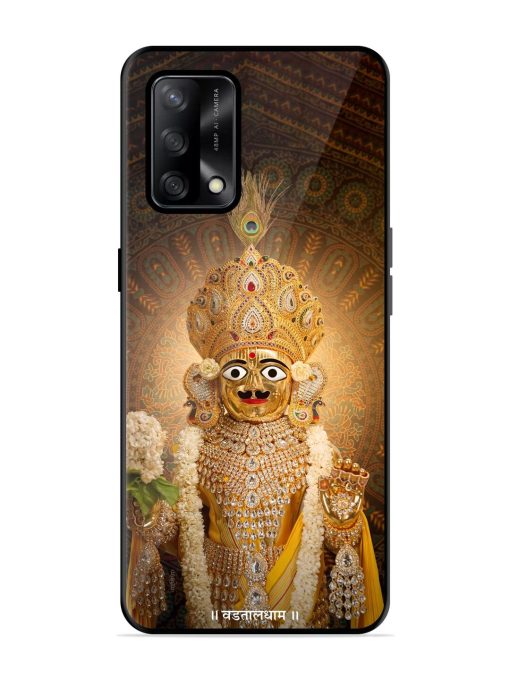 Hare Krishna Maharaj Glossy Soft Edge Case for Oppo F19 Chachhi