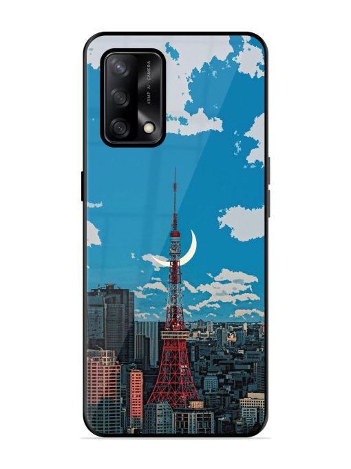 Tokyo Twilight Glossy Soft Edge Case for Oppo F19 Chachhi