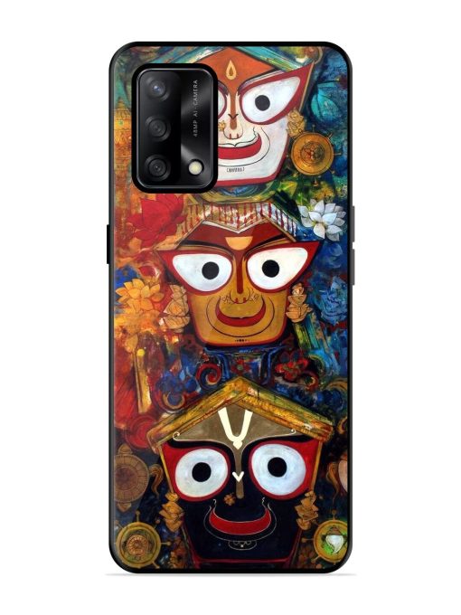 Lord Jagannath Glossy Soft Edge Case for Oppo F19 Chachhi