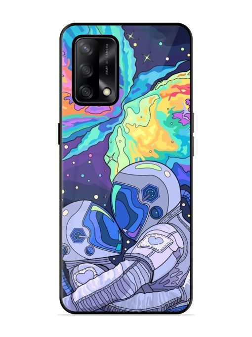 Cosmic Love Glossy Soft Edge Case for Oppo F19 Chachhi