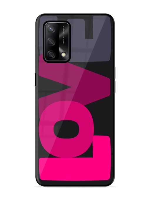 Pixelated Pastel Glossy Soft Edge Case for Oppo F19