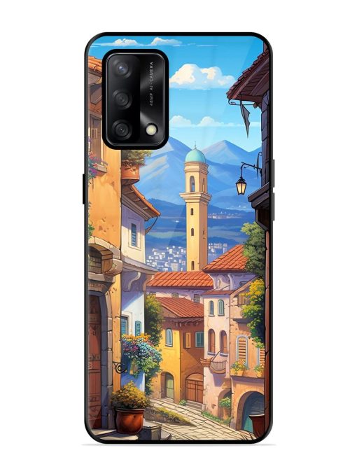 Tuscan Twilight Glossy Soft Edge Case for Oppo F19 Chachhi