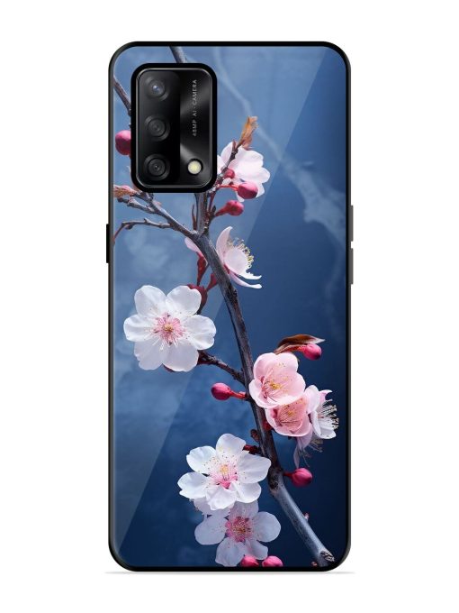 Delicate Blossoms Glossy Soft Edge Case for Oppo F19 Chachhi