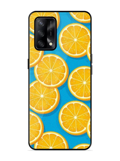 Citrus Symphony Glossy Soft Edge Case for Oppo F19